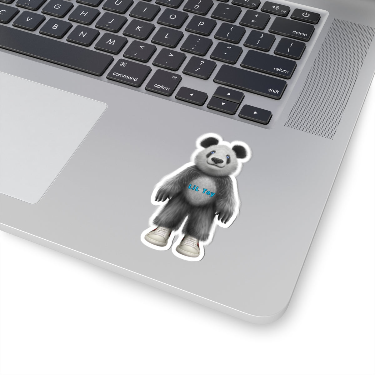 LiLTay Radical Panda Bear Stickers, custom popup shop Laptop, Room, Board, Lockers water proof-built tuff