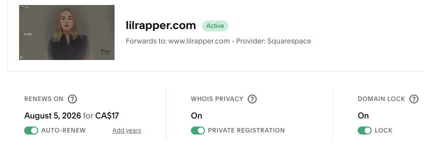 LiLTay release LiLrapper.com Site Domain LiLrapper.com for sale