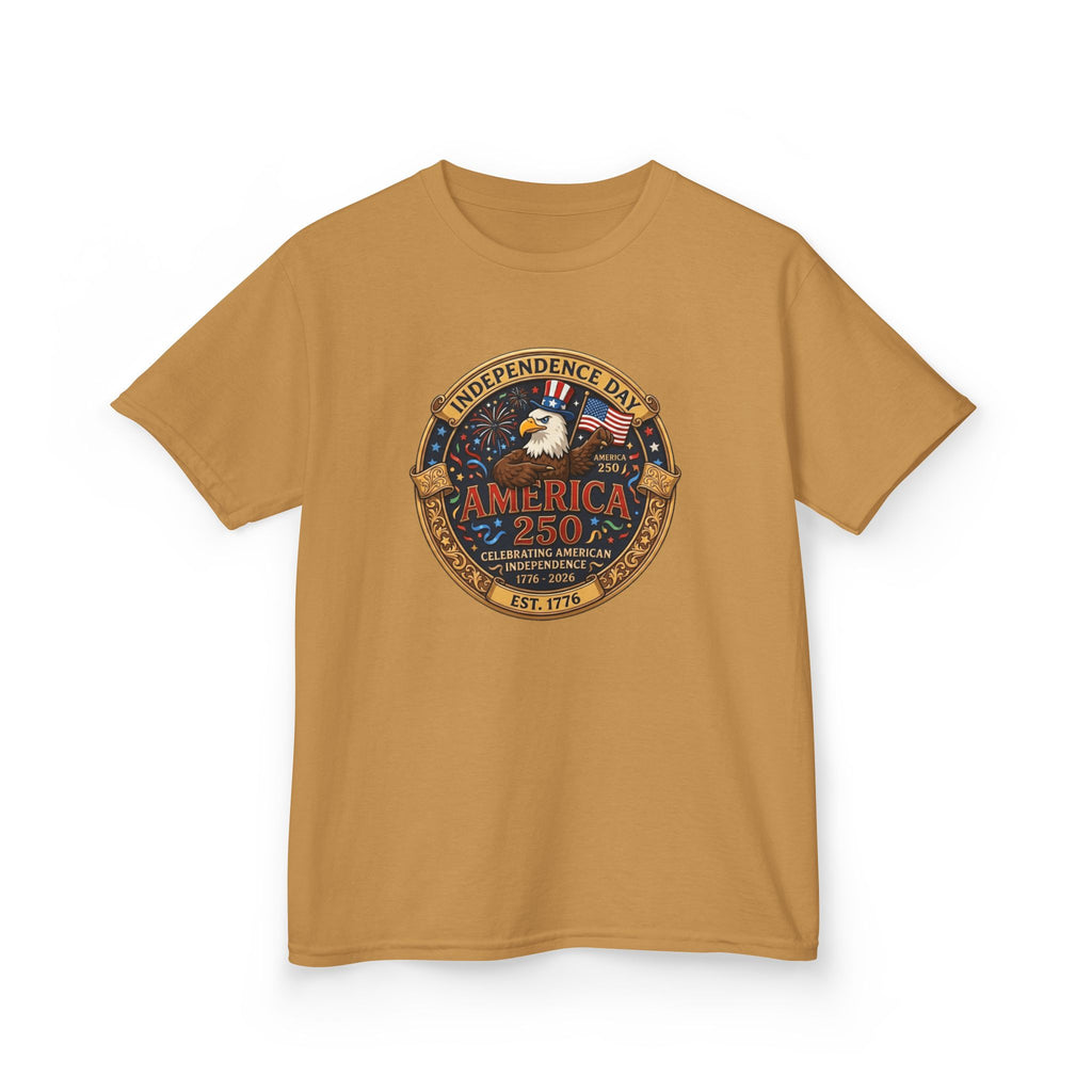 Kids T-Shirt — America 250 Independence Eagle Patriotic Tee