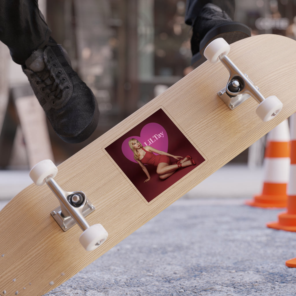 LilTay Heart Photo Sticker — Die-Cut Outdoor Vinyl