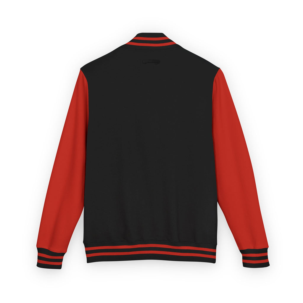 American Flag stitched on the chest Letterman Jacket from LiLTay