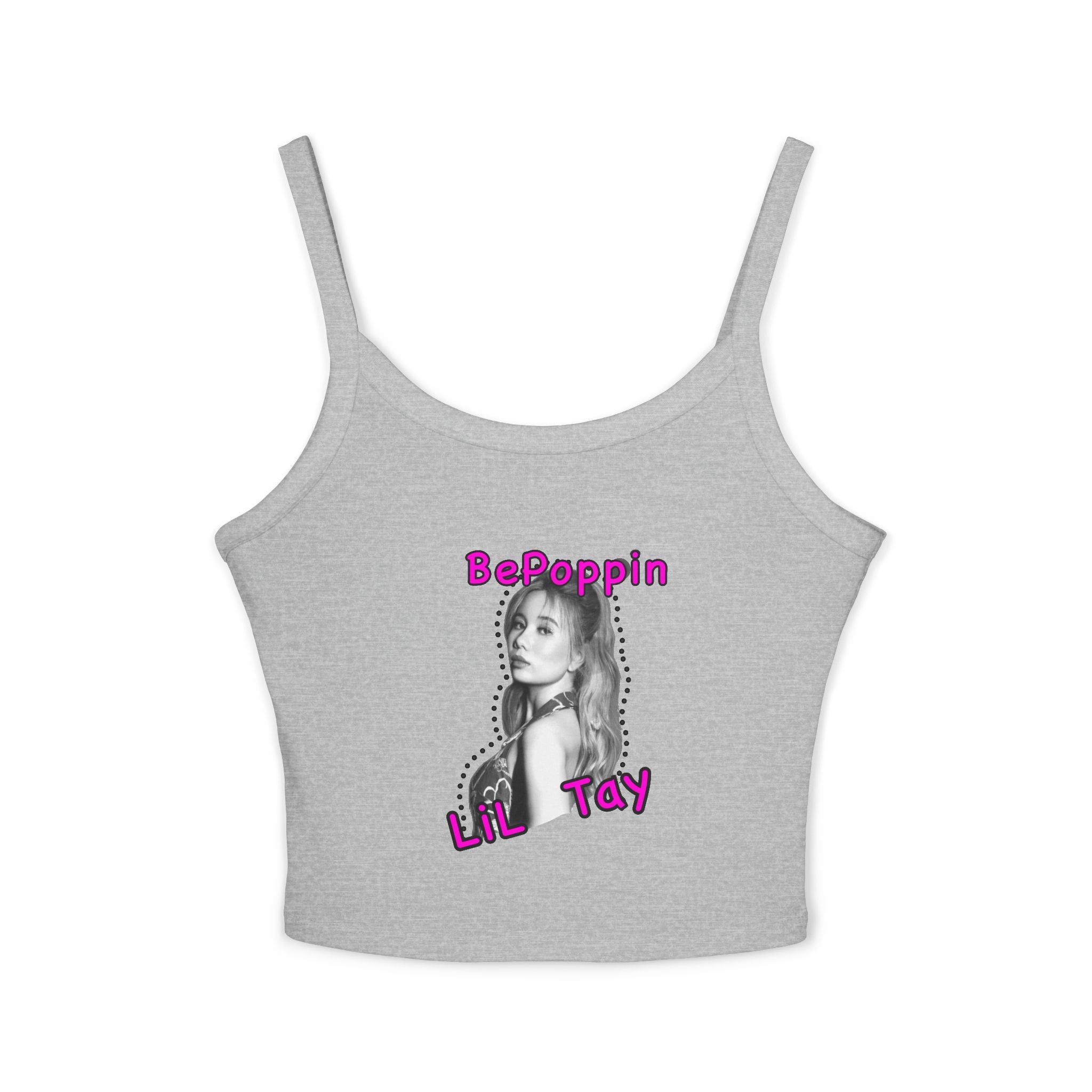 BePoppin Lil Tay Spaghetti Tank Top