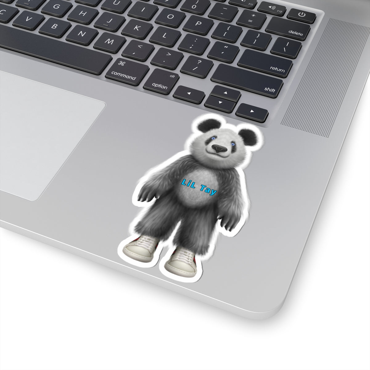LiLTay Radical Panda Bear Stickers, custom popup shop Laptop, Room, Board, Lockers water proof-built tuff