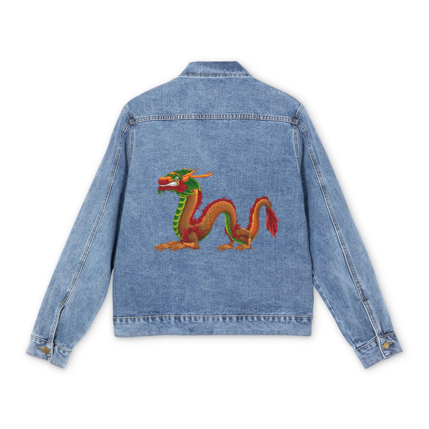 LiLTay Dragon Chinese new years Denim Jacket