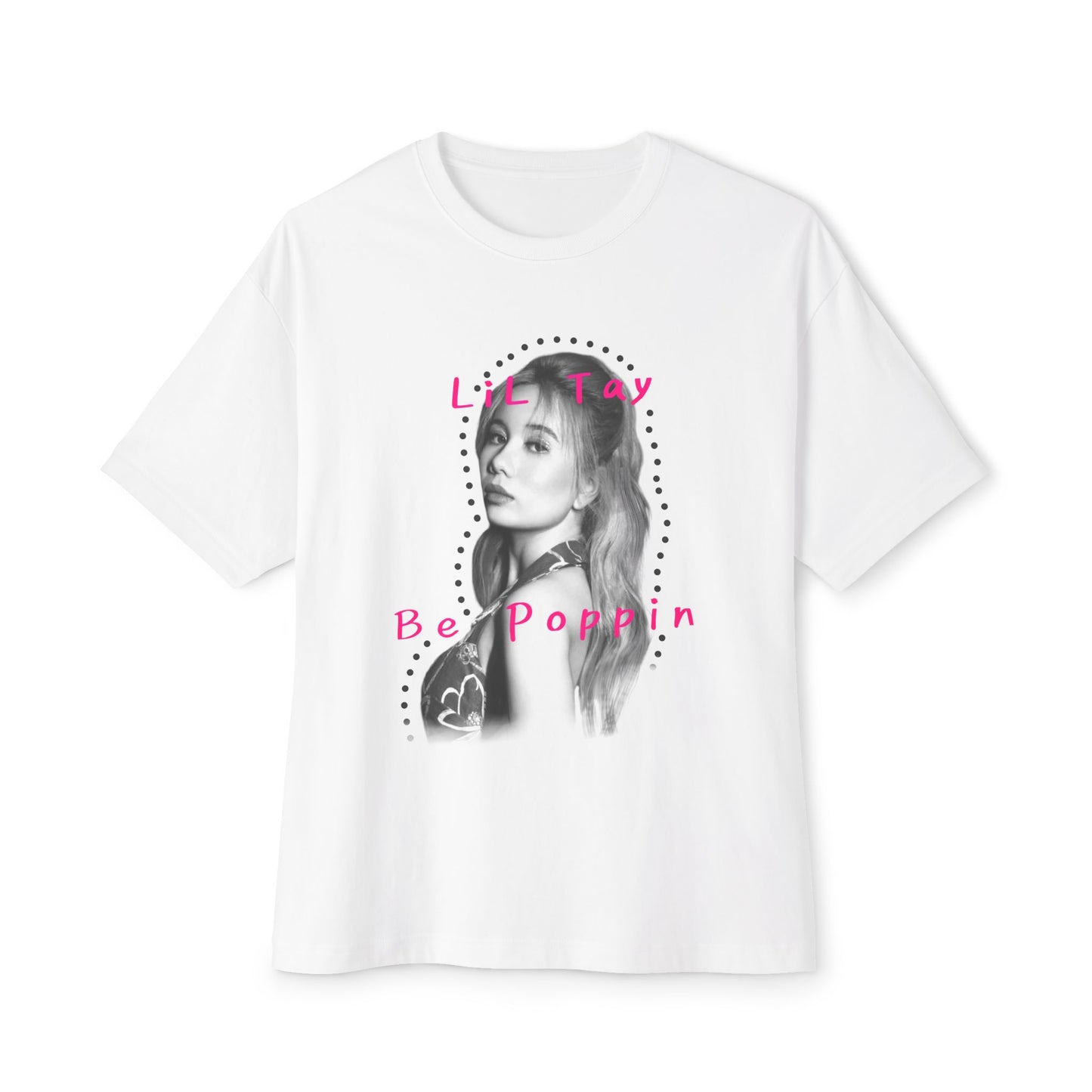 LiL Tay BePoppin cotton oversized tee unisex