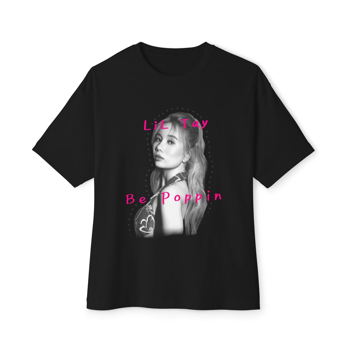 LiL Tay BePoppin cotton oversized tee unisex