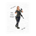 USA Army Ranger Full Metal Soldier Vinyl Sticker — Kiss-Cut Decal From LiLTay - in or outdoor