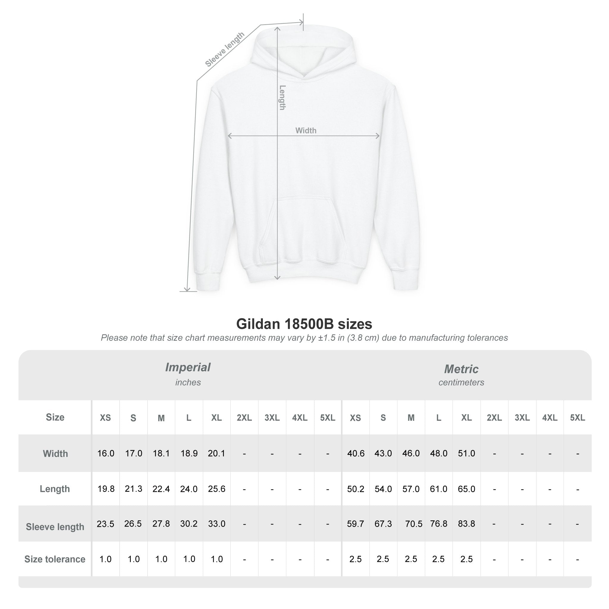 Youth Hoodie — Patriotic USA 250 celebrations, Liberty Bell & Statue of Liberty Design by LiLTay