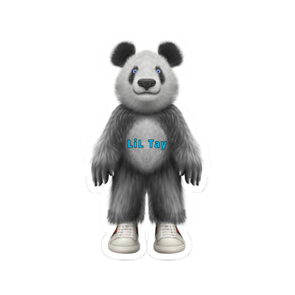 LiLTay Radical Panda Bear Stickers, custom popup shop Laptop, Room, Board, Lockers water proof-built tuff