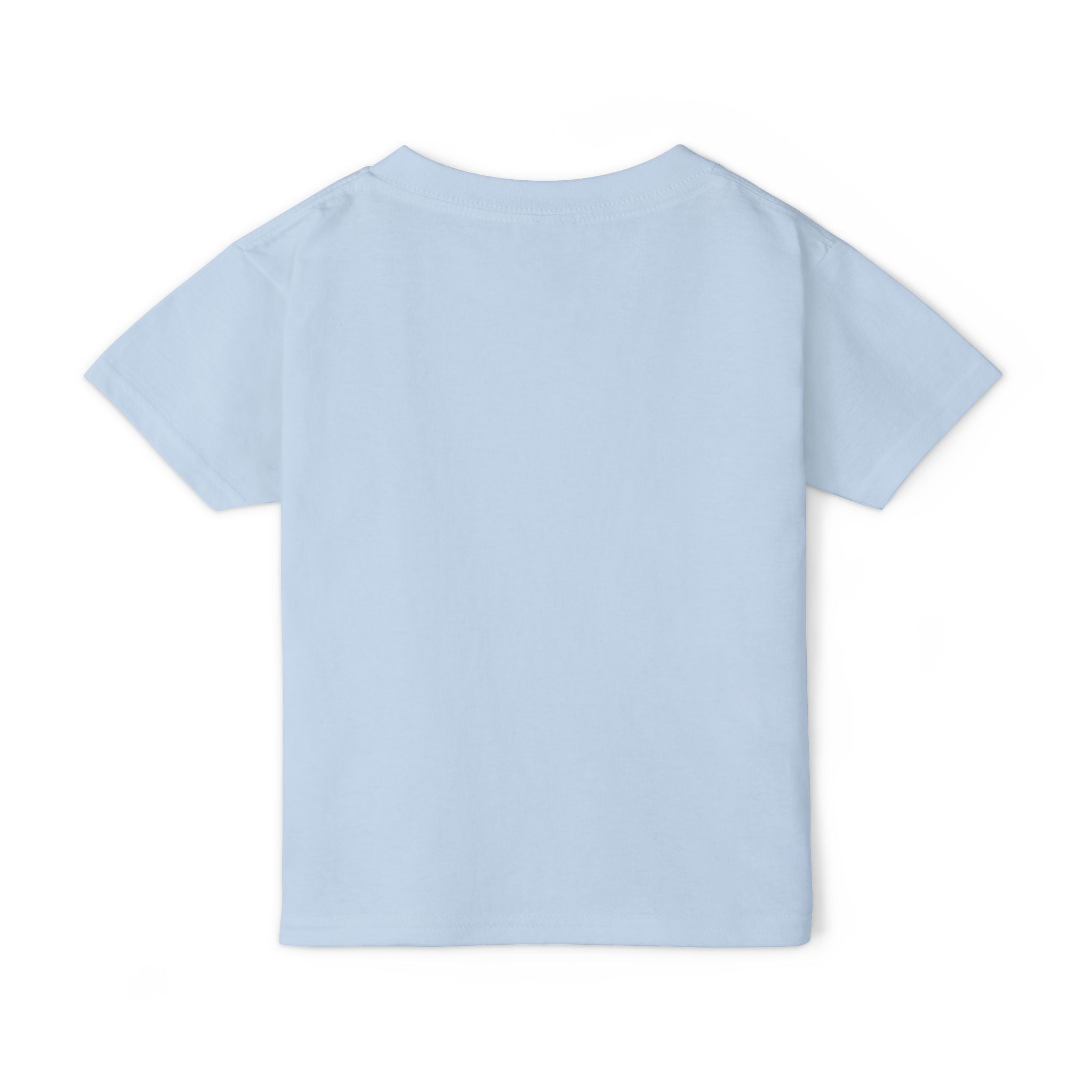 Light blue t-shirt on a white background