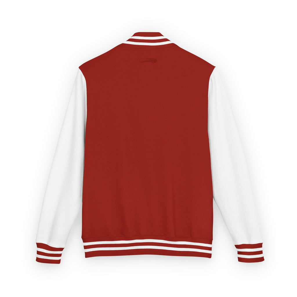 American Flag stitched on the chest Letterman Jacket from LiLTay