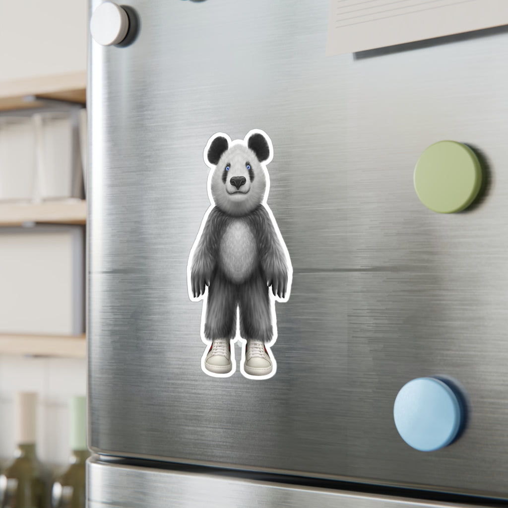 Panda Bear Plush Character Vinyl Sticker — Kiss-Cut Decal from LiLTay