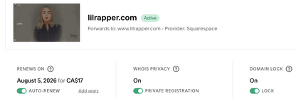 LiLTay release LiLrapper.com Site Domain LiLrapper.com for sale